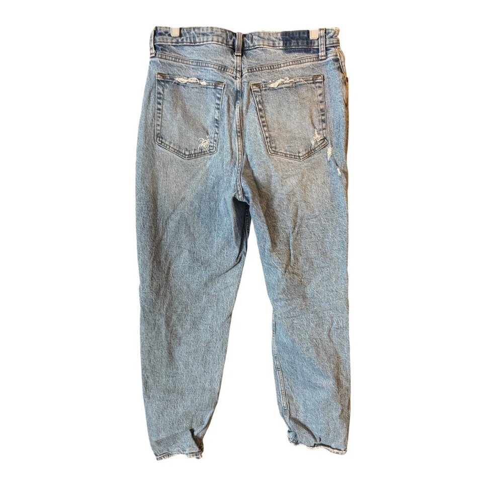 Abercrombie & Fitch “The Dad High Rise” Jeans Light Wash Women’s Size 31 - Picture 2 of 5